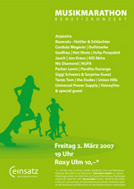 Musikmarathon Flyer 2011